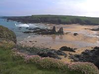 Am Südende der Porthcothan Bay